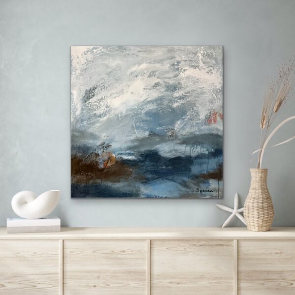 "Crashing Waves" (24"x24") - Image 5