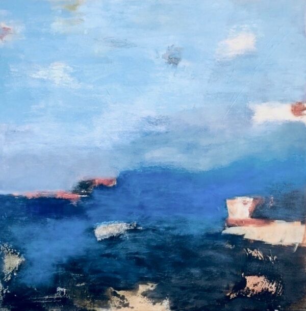 "Off The Coast Of Italy" 24 x 24 SOLD