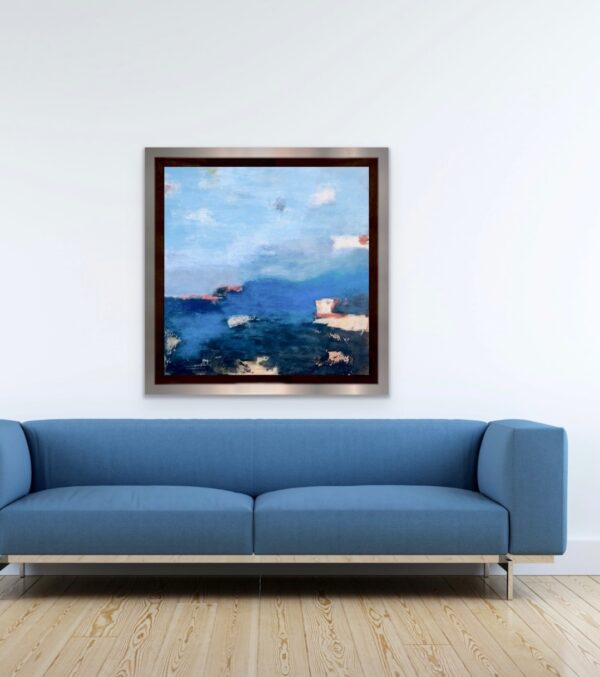 "Off The Coast Of Italy" 24 x 24 SOLD - Image 10